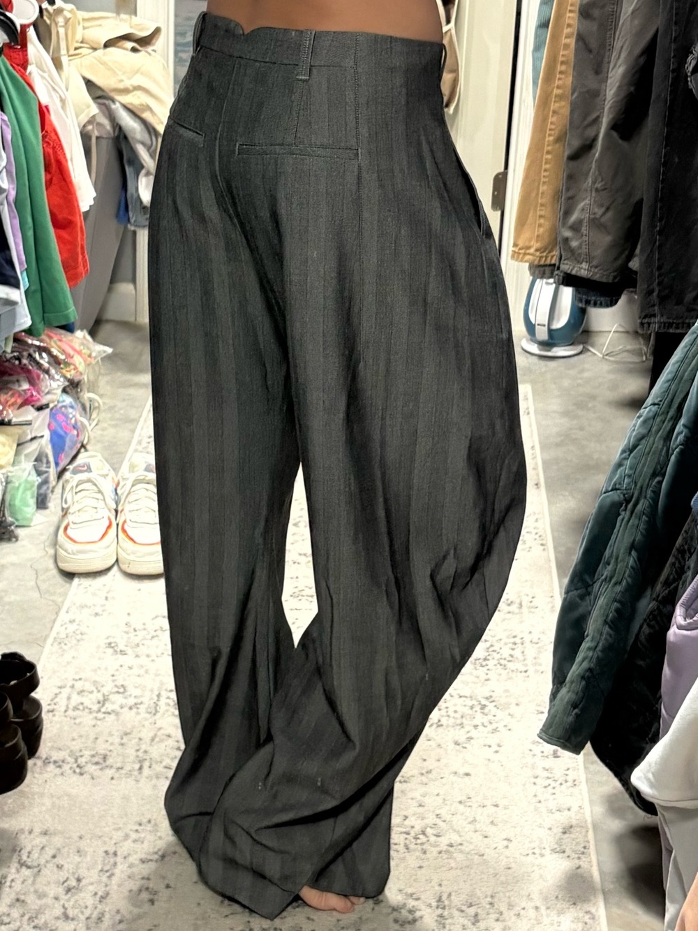 Free People Spotlight Menswear Barrel Trousers - Picture 8 of 12